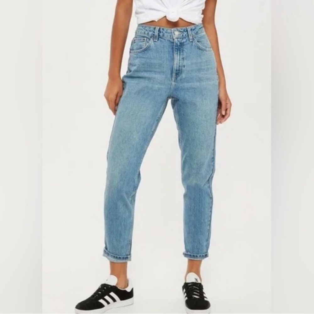 Topshop mom jeans